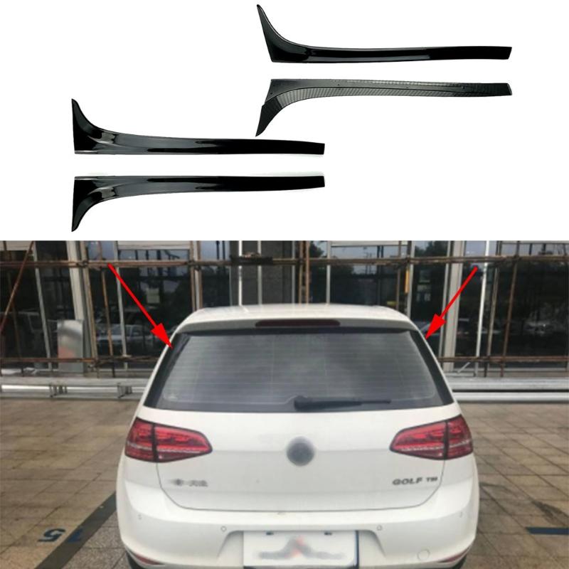 Оконный спойлер Golf 7 MK7 из АБС-пластика, автомобильное заднее зеркало, хвост