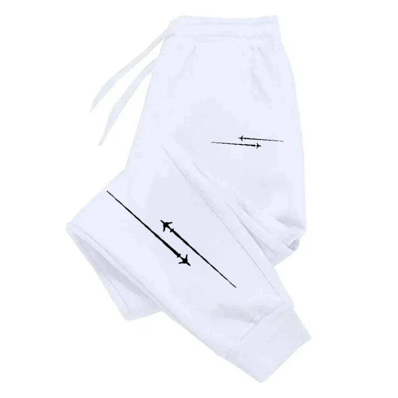 Men Casual Long Pants High-quality Casual Men's Sweatpants Printed Clothing Home Outdoor Comfortable Drawstring Trousers
