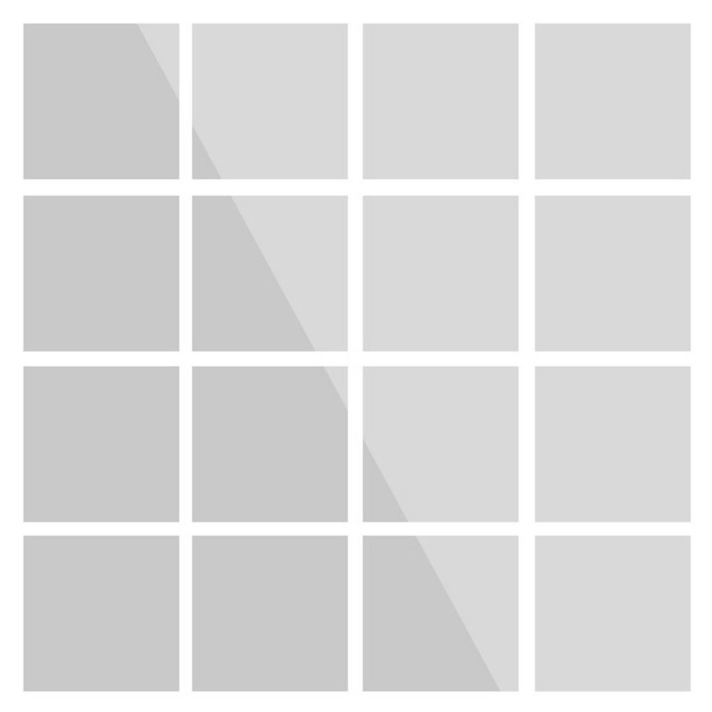 Небьющееся зеркальное полотно из ПЭТ-пластика Зеркало квадратной формы настенное Зеркало для ванной