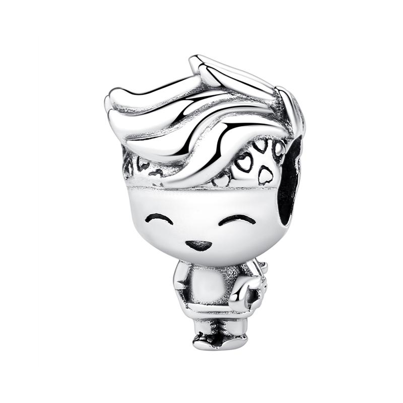 Original Charms Family Boy Girl Love Mom Friend Beads Fit Pan Brand Bracelets Necklaces Jewelry For Women