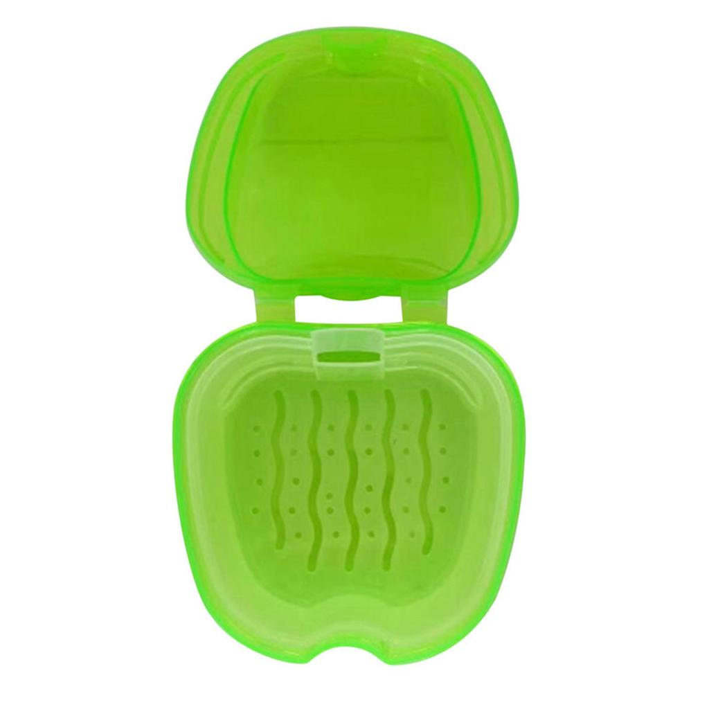 1 шт. Коробка для ванночки для зубных протезов Органайзер Контейнер для хранения зубных протезов с подвесной сеткой Кейсы для чистки зубов Коробки для искусственных зубов