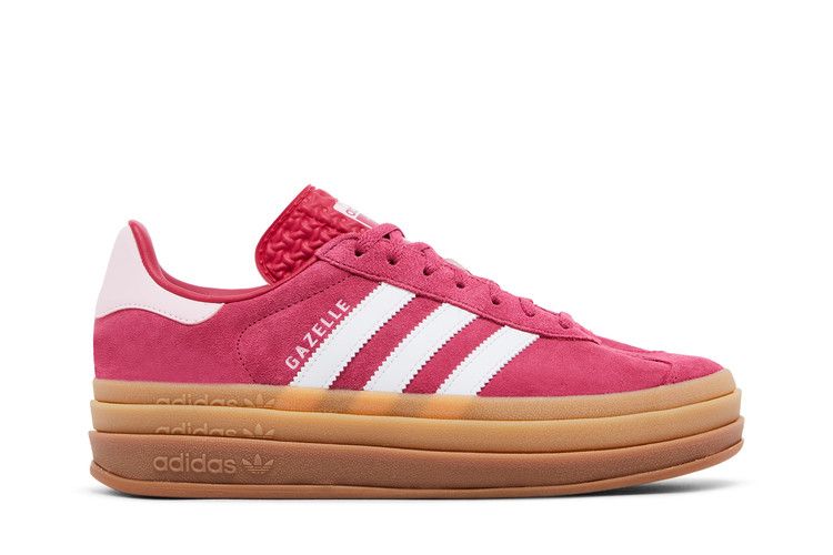 Women's Sneakers adidas Gazelle Bold Wild Pink (Womens) Wild Pink/Cloud White/Clear Pink