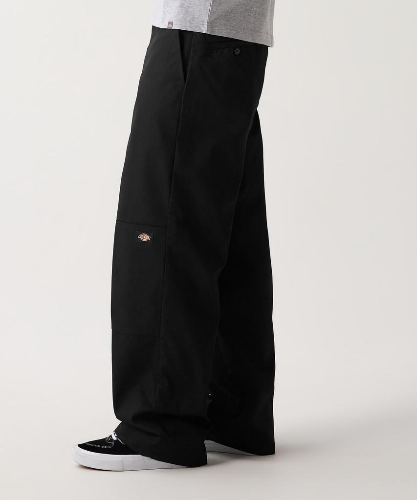 Dickies Рабочие брюки черные, свободного кроя, с усиленными коленями 85283