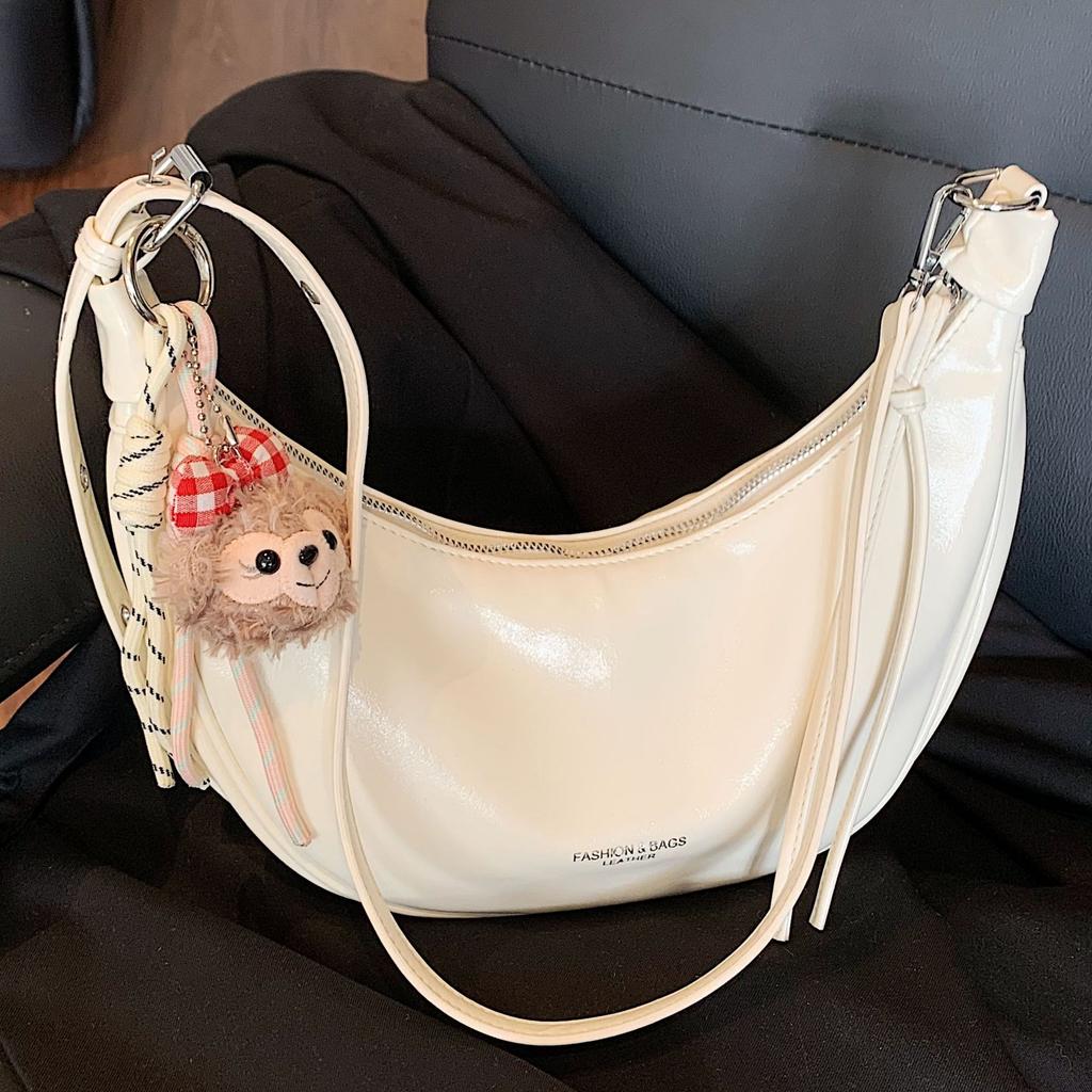 Нишевый дизайнерский клатч-рог женский большой вместимости 2025 новый модный трендовый модный на плечо сумка-мессенджер женская сумка-пельмень