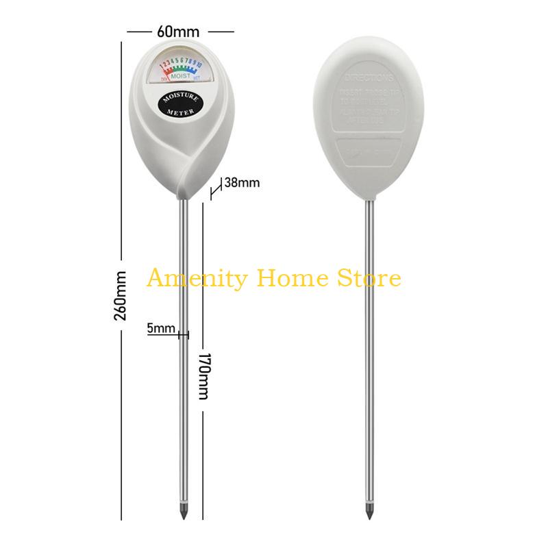 F26C Plant Water Monitor Soil Hygrometer Sensor Portable Soil Moisture Meter for Gardening Farming Indoor & Outdoor Plants