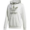 adidas Оригинальный пуловер с капюшоном и камуфляжным принтом трилистника, мужская толстовка с капюшоном, светло-серый GD5955