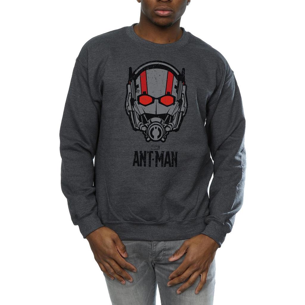 Marvel Mens Ant-Man Helmet Sweatshirt