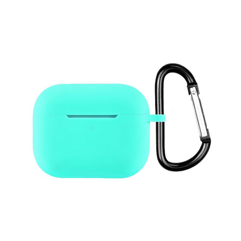 Однотонный силиконовый защитный чехол для Apple AirPods Pro 2