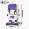 MOOXI Серия Аниме MOC Кирпичи Кирпичная Голова Фигурка Лун Сделай Сам Набор Конструкторов для Взрослых Модель Детские Образовательные Игрушки для Детей Подарок