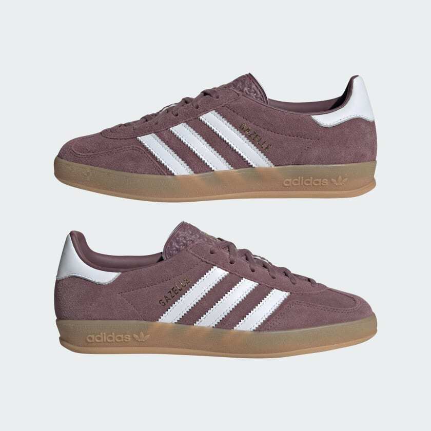 IH5483 adidas Originals Gazelle Indoor Теневой инжир Облачно-белый Резина (Мужской)