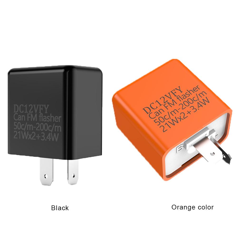 DV 12V LED Мигалка Реле с регулируемой частотой 3 режима Фиксация Мотоциклетная мигалка Светодиодный указатель поворота высокой мощности Множественная защита