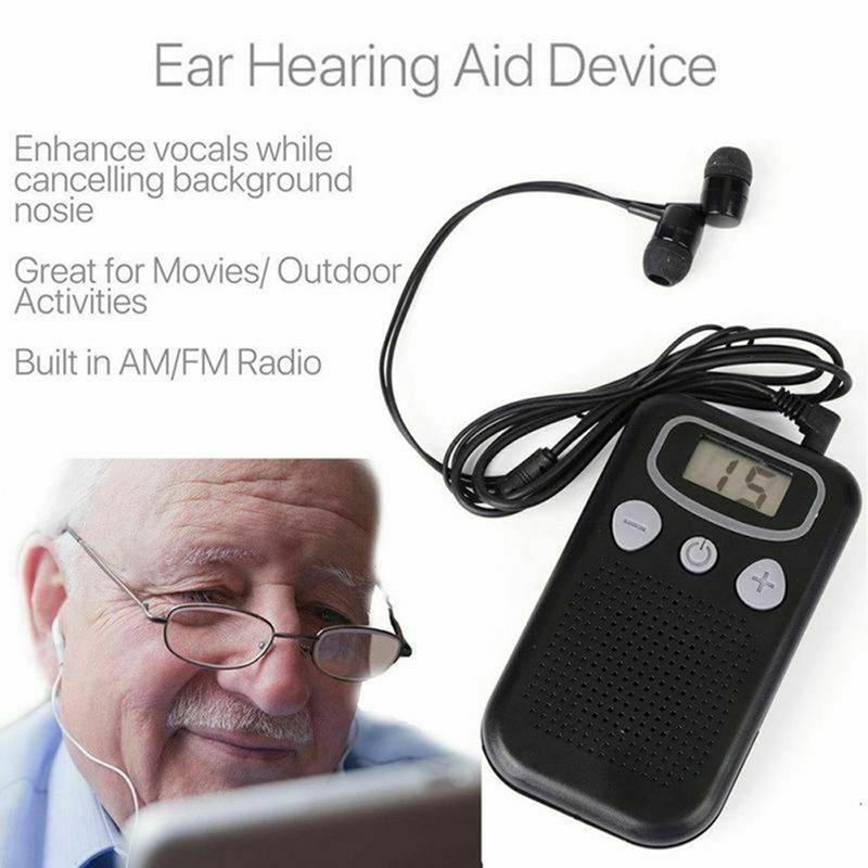 Personal Digital Ear Hearing Aid Sound Hearing Amplifier Device Booster