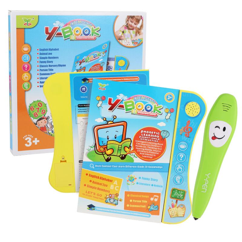Hot Selling Early Education Toys English Electronic Point Kids Reading Story Book with Pen
