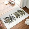 1 шт. Приветственный коврик для двери, Кухонные коврики, Нескользящий, Поп-дизайн, Ковры для гостиной, Коврик для ванной, Ковер для дома, Декор для раковины, Прачечной