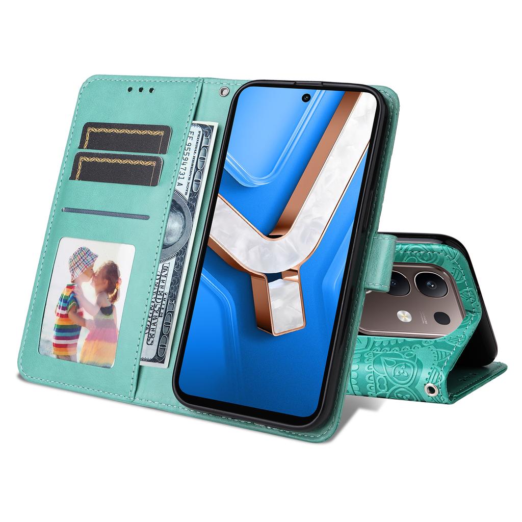 For vivo Y29 4G Case Sunflower Imprint Leather Wallet Phone Cover