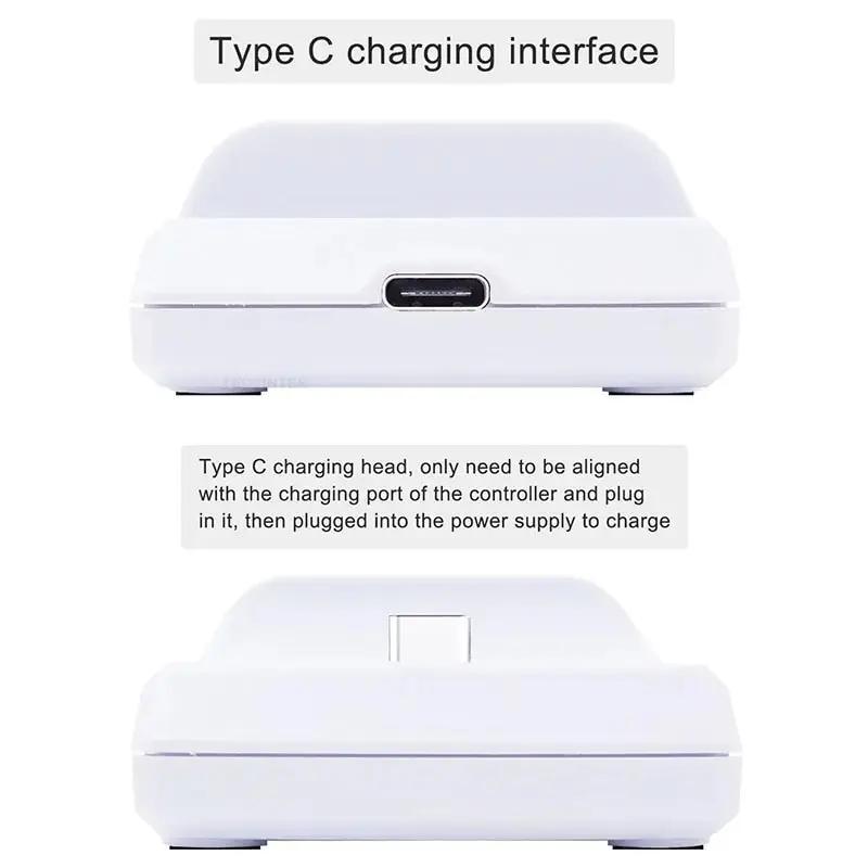 Двойное быстрое зарядное устройство для беспроводного контроллера PS5 USB Type-C зарядная док-станция для джойстика PS5 геймпад игровая консоль аксессуары