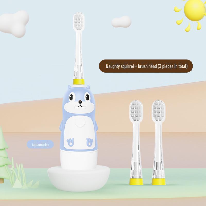 Электрическая зубная щетка Beinuo Kids' Sonic — умная, перезаряжаемая, автоматическая