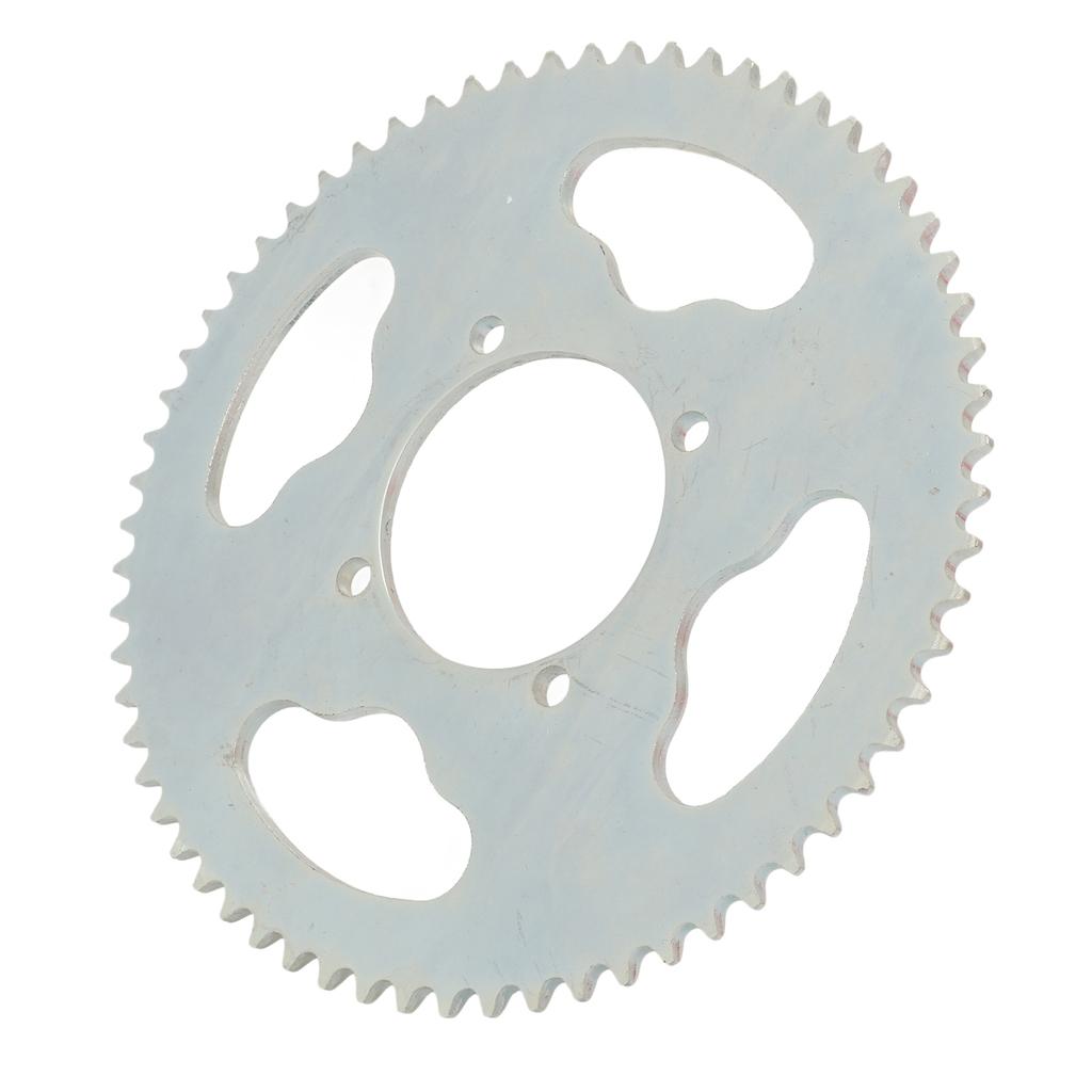 T8F 64T Chainring 54mm 4 Hole Steel Excellent Toughness Motorcycle Sprocket for 47cc 49cc
