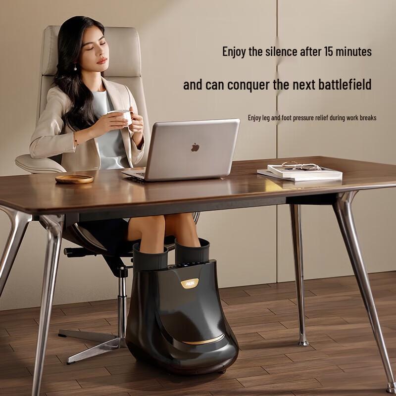 AUX Массажер для ног с полным охватом и подогревом