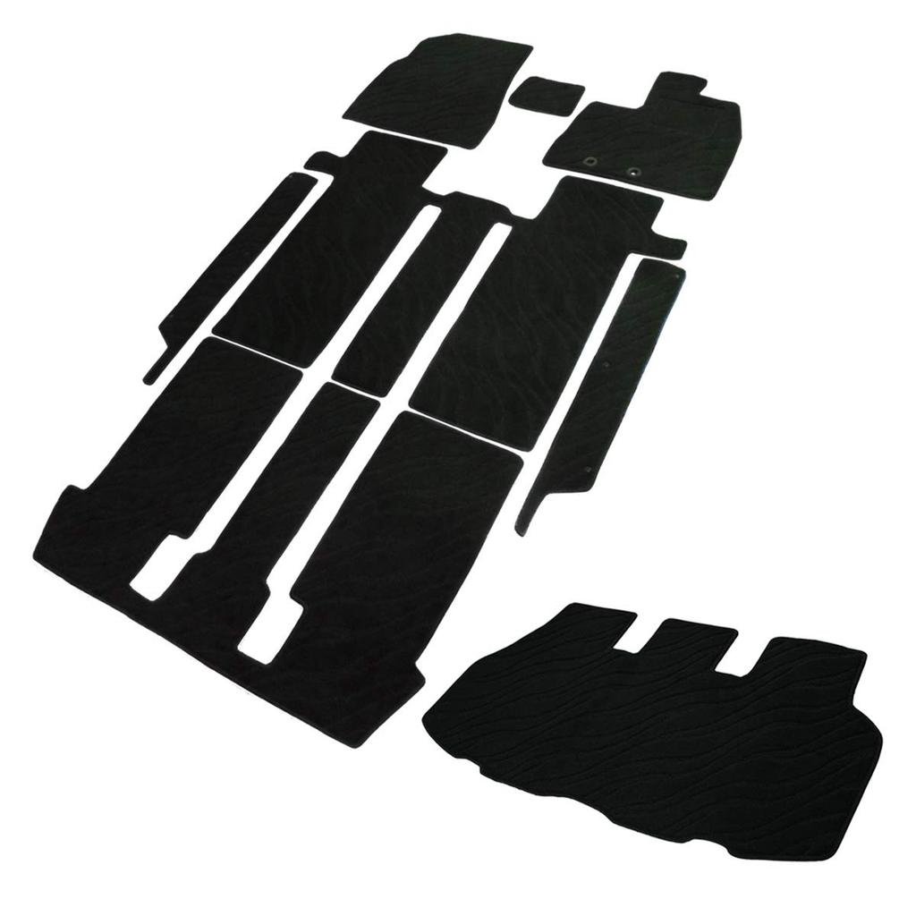 Fenice Car Mat Floor Mat Luggage Mat Step Mat Domestic Production Esquire 80 Series Gasoline Vehicle 7 Wave Black Shape Resistant To Slip Car Mat