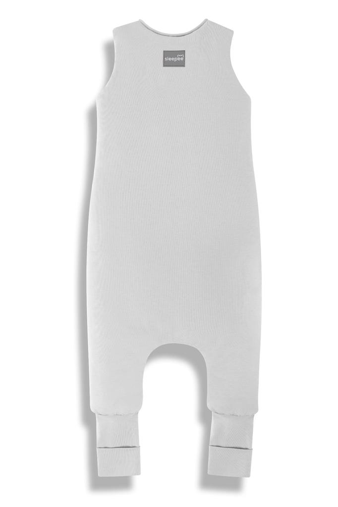 Легкий спальный мешок с ножками M (3-5 лет) серый