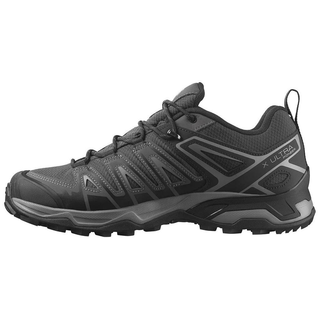 SALOMON X Ultra Pioneer Comfortable Lightweight Slip Resistant Durable Waterproof Low Top Outdoor Functional Shoes Men Shoes Black 472078