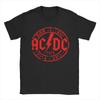 AC High Vintage Neon DC Men T Shirts DC Novelty Tee Shirt Short Sleeve Round Neck T-Shirt 100%  4XL 5XL Clothes