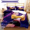 3pcs KPop Demon Hunters RUMI5 Design Cover Set - HD Printed Bedding with 1 Cover and 2 Pillowcases - Perfect for Home and Dorm Decor