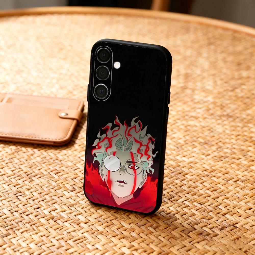 1PC Anime D-Dandadan  Phone Case For Samsung  A73,72,71,53,52,51,22,91,80, Soft Black Cover