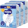 Подгузники Moonyman размера M, белые, 204 шт. x [Трусики Tacchi] [Предмет из чехла] (6~12 кг) (68 3)
