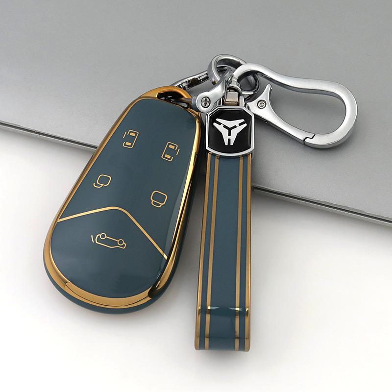 Чехол для ключа из ТПУ для модели Voyah Dreamer 2022/2023