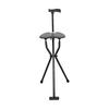 Yousheng 300 Lbs Crutch Stool with Seat Lightweight Folding Walking Stick Chair Portable Cane for Senior Elderly Camping Hiking