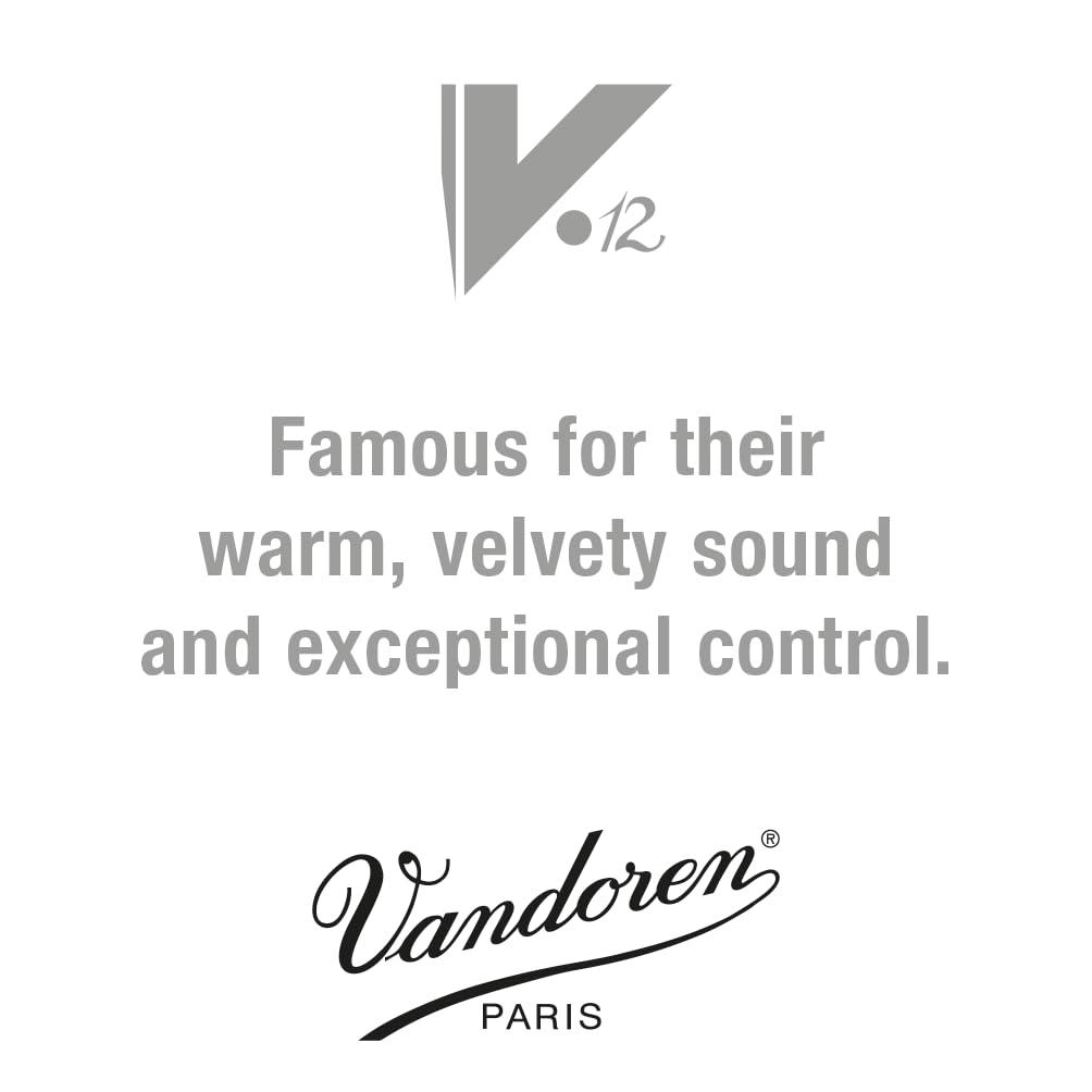 Vandoren Alto Sax Reed V12 Hard 3-12 10pcs