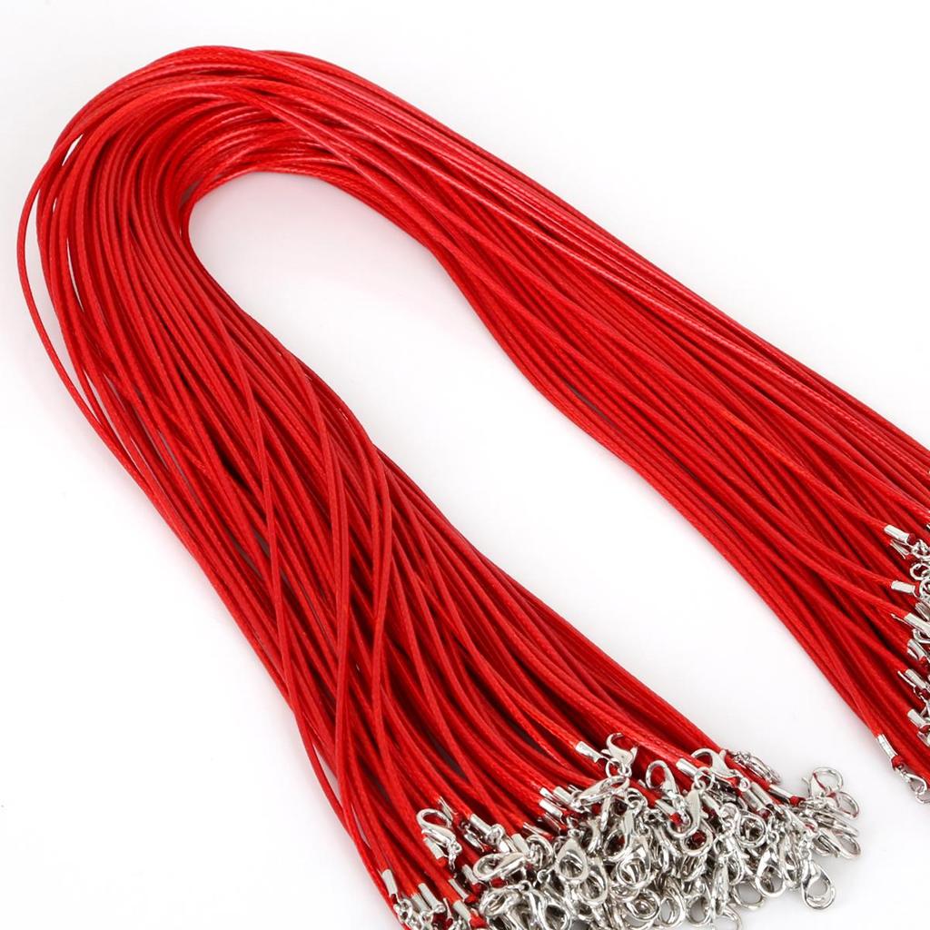 Кожаный шнур из искусственной кожи, веревка-омар для ожерелья и подвески «сделай сам», подвески ручной работы, фурнитура