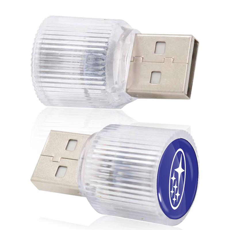 Новый Автомобильный Мини USB LED Подсветка Салона Декоративная Атмосферная Лампа Для Subaru Impreza Legacy WRX STI BRZ Forester Ascent Levorg XV