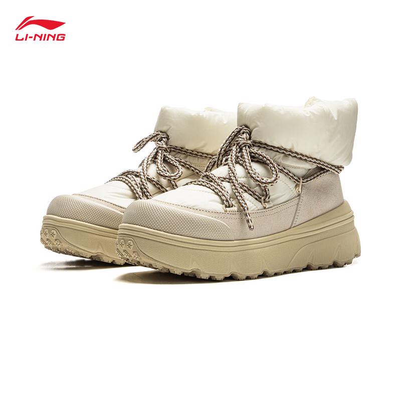 Li-Ning Женские повседневные ботинки Honey Boot с высоким голенищем