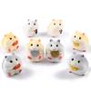 Cute Stealing Hamster Car Interior Gourmet Hamster Auto Dashboard Decoration