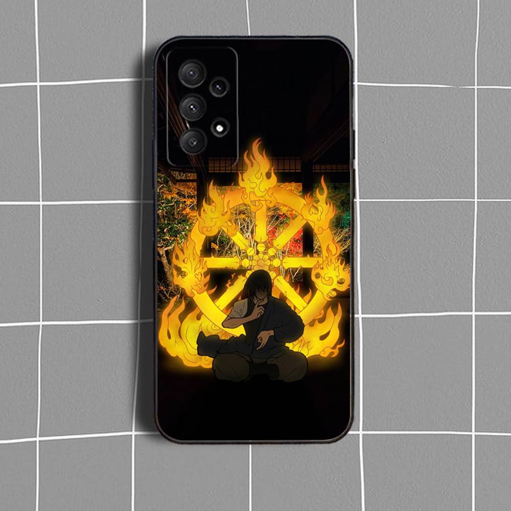 B-Benimaru F-Fire ForceS Phone Case For Samsung Galaxy A73,31,32,72,41,53,52,71,22,5G,Note,J7,8,9 Soft Black Cover