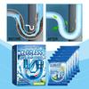 Drain Cleaning Powder 6pcs Pipe Unblocking Dissolving Powder Drain Cleaners Powder Remove Odor