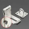 Security Hardware Hotel Staple Cabinet Lock Hasp Padlock Clasp Door Lock  Accessary Household