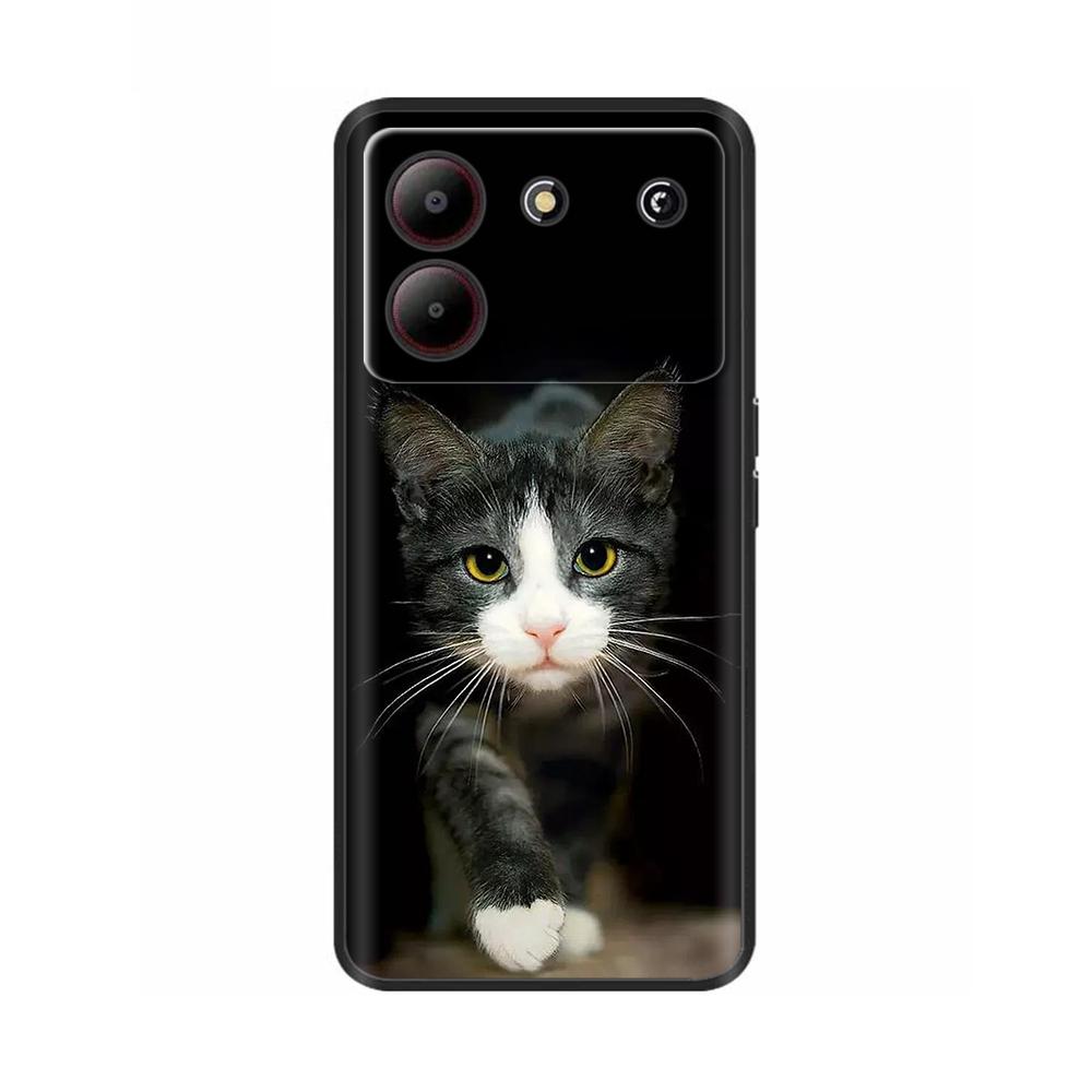 For ZTE Blade A54 Case Flower Cartoon Printed Back Cover For ZTE Blade A54 Case Coque Fundas For ZTE Blade A54 TPU Phone Cases