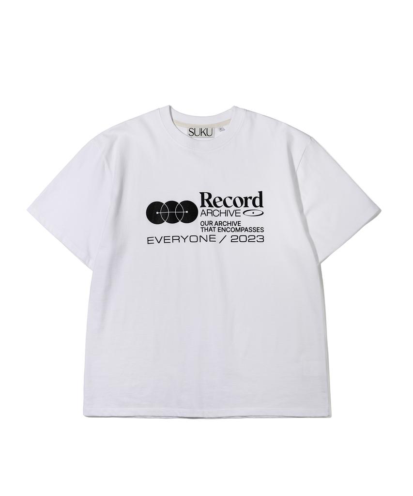 Футболка Suku Record - Белая