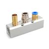 Pneumatics Manifolds Air Distributions Block for Factory Equipment Gas Routing System for Laboratory Technicians