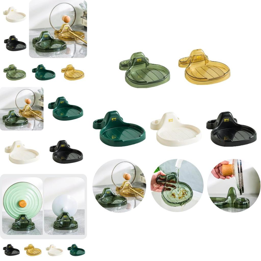 Кухонная полка для крышек кастрюль в виде ракушки - стильный и компактный органайзер для дома