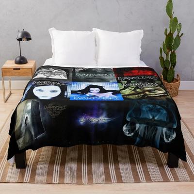 Плед Evanescence Collage Фланелевый теплый для зимы Пледы