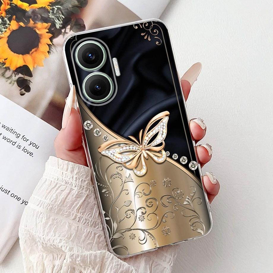 For Xiaomi Poco F7 Pro F7Ultra F6 Phone Case Dragon Love Heart Cartoon Pattern Back Cover For PocoF7 Soft Silicone TPU Bumper