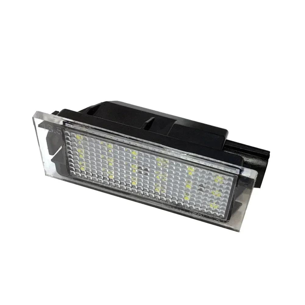 1/2 шт. Светодиодная подсветка номера автомобиля LED Canbus Без ошибок 18 SMD Лампа Для Renault Megane 2 Clio 3 Laguna 2 Espace 4 Twingo Master Vel