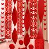 Festive Chinese Wedding Hanging Flags Traditional Door Curtain Hanging Decor  Living Room