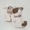 Interactive Stuffed Dog Cat Lamb Doll Fluffy Curly Haired Dog Doll  Party Supplies