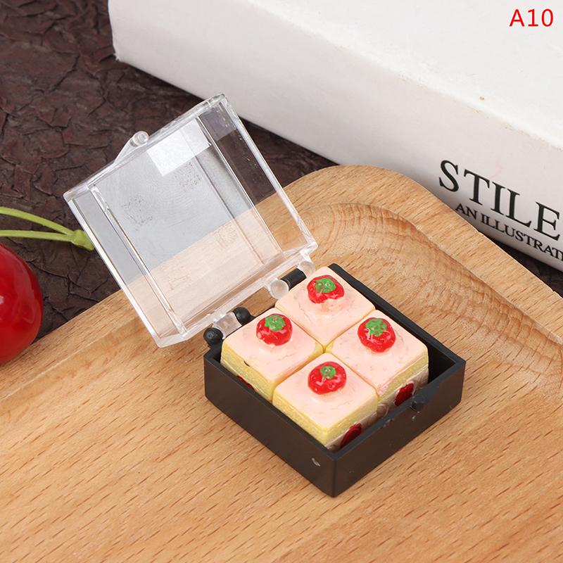1:12 Dollhouse Miniature Dessert Cake Model Food Scene Model Decor Accessories